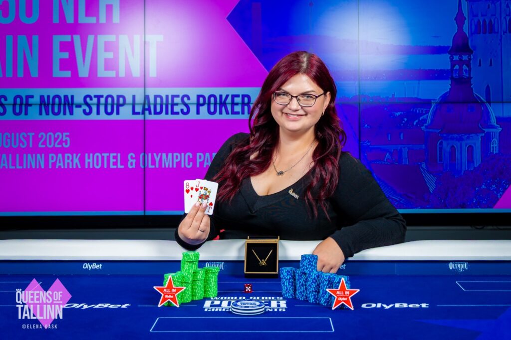 Giedre Valgemäe Claims Historic Victory in Queens of Tallinn Main Event