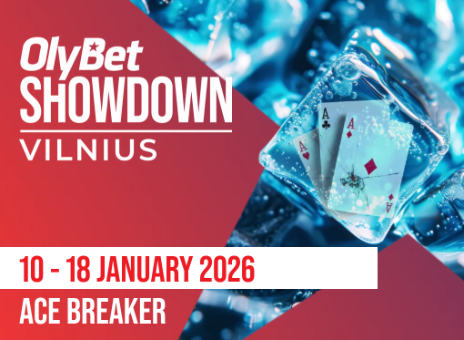 Start Your 2026 Poker Calendar With OlyBet Showdown Vilnius Ace Breaker