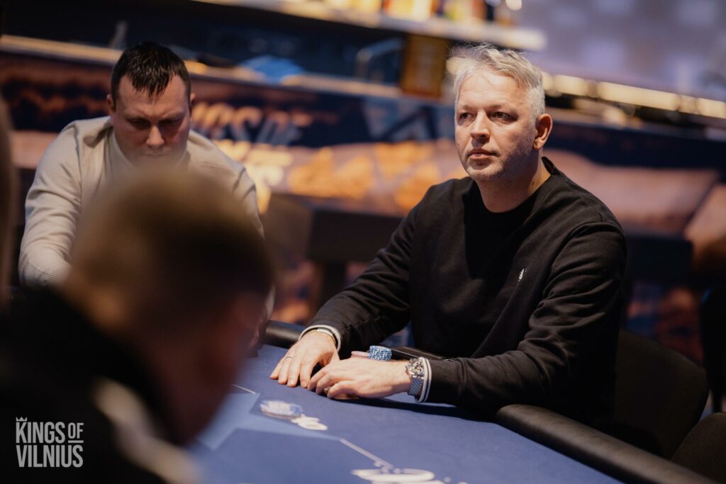 Justas Vaičiulionis Leads Final 13 in OlyBet Showdown Riga Voodoo Main Event