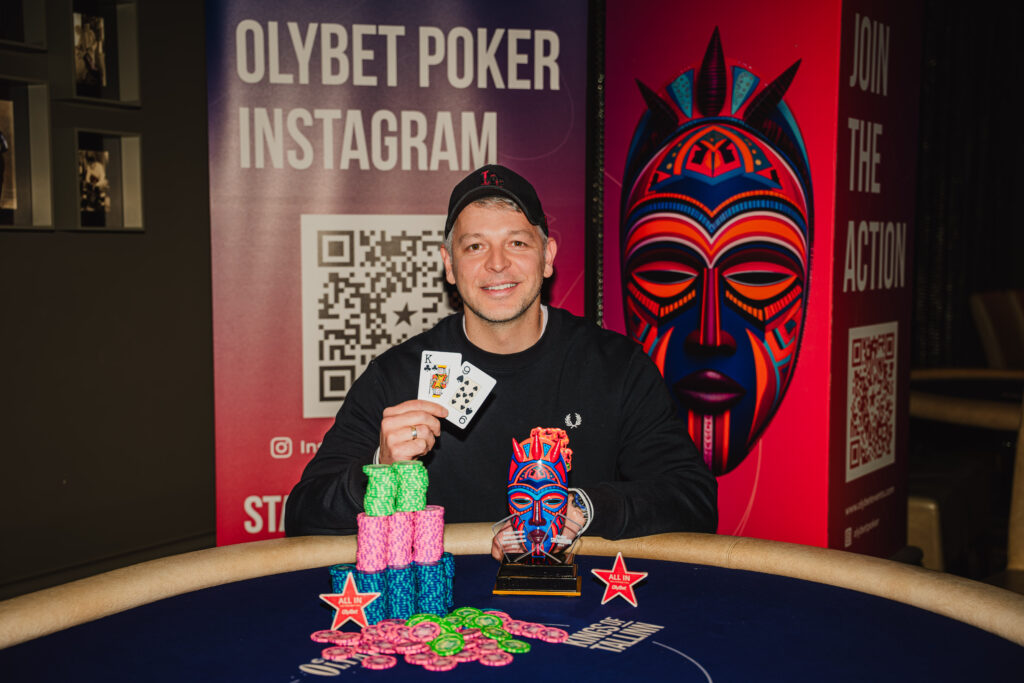 Justas Vaičiulionis Wins OlyBet Showdown Riga Voodoo Spring Edition Main Event (€34,950)
