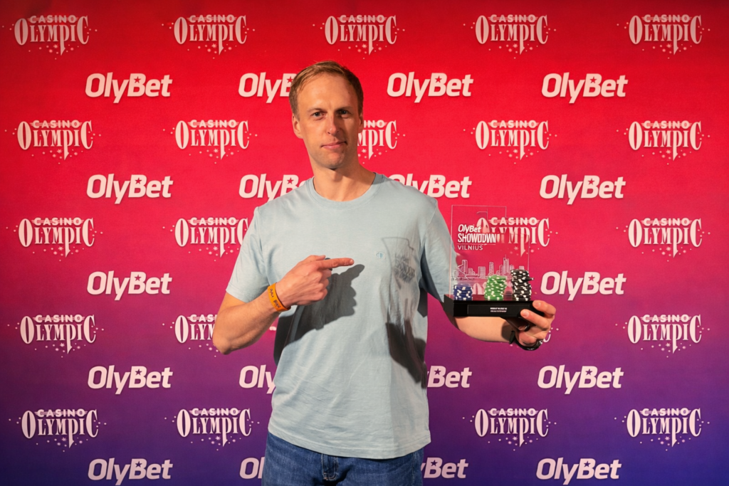 Paulius Kisielius Wins OlyBet Showdown Vilnius €555 NLH Championship