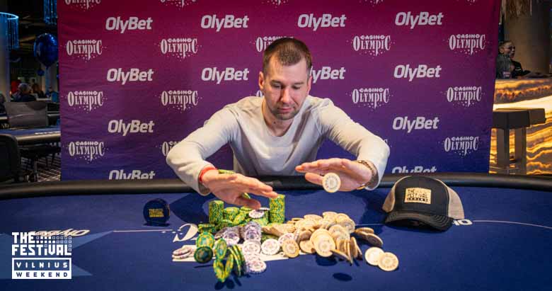Gerardas Lukšėnas Wins The Festival Weekend Vilnius Main Event