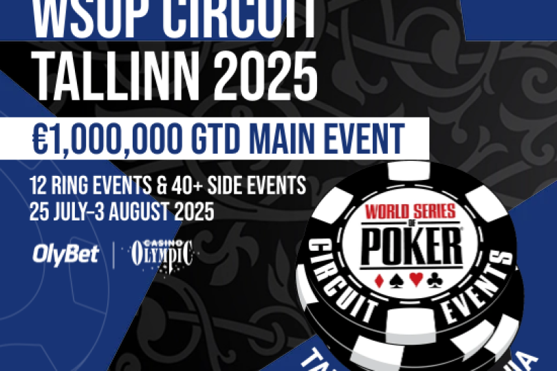 The 2025 WSOP Circuit Tallinn Kicks off Today