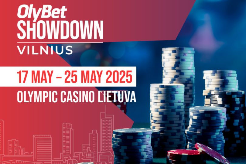 First-ever €1,100 Main Event on Lithuanian Soil During the 2025 OlyBet Showdown Vilnius