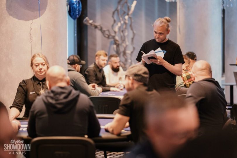 2025 OlyBet Showdown Vilnius Day 6: Edgaras Baranauskas Leads Main Event