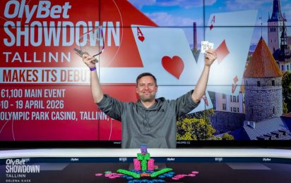 Andreas Backlund Wins 2026 OlyBet Showdown Tallinn €1,100 Main Event (€37,848)