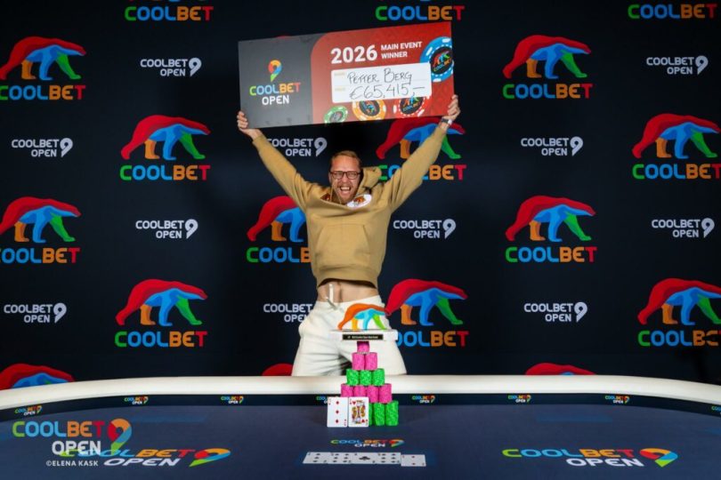 Petter Berg Wins the 2026 Coolbet Open Main Event for €65,415
