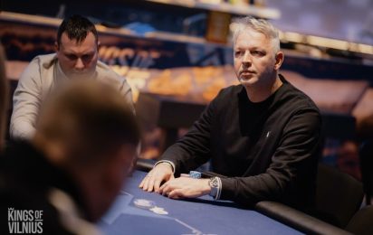 Justas Vaičiulionis Leads Final 13 in OlyBet Showdown Riga Voodoo Main Event