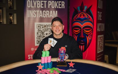 Justas Vaičiulionis Wins OlyBet Showdown Riga Voodoo Spring Edition Main Event (€34,950)