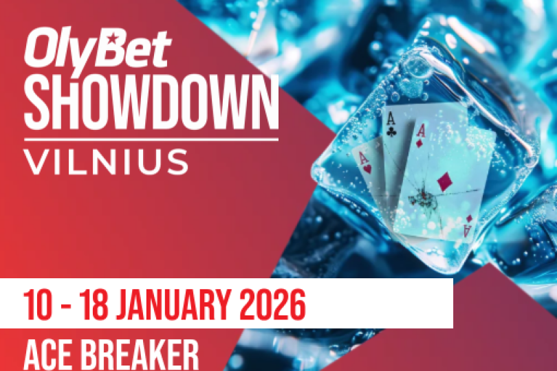 Start Your 2026 Poker Calendar With OlyBet Showdown Vilnius Ace Breaker
