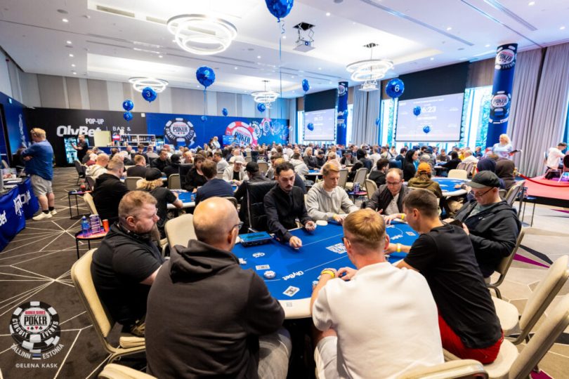 Record-Breaking Main Event Headlines Thursday at WSOP Circuit Tallinn as Pyysing Wins 8-Game Ring